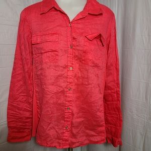 Calvin Klein linen blouse